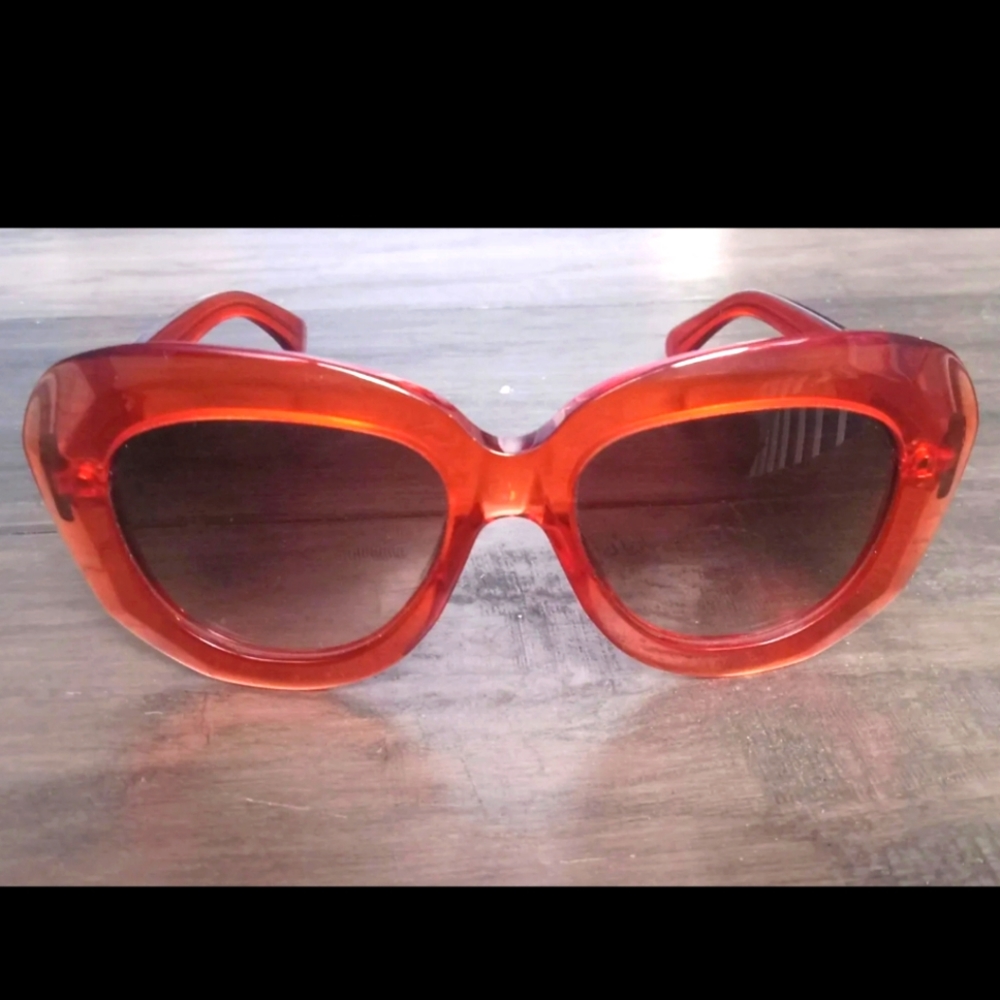 SEE Eyewear ITALY Orange Sunglasses 9240 - Picture 2 of 8